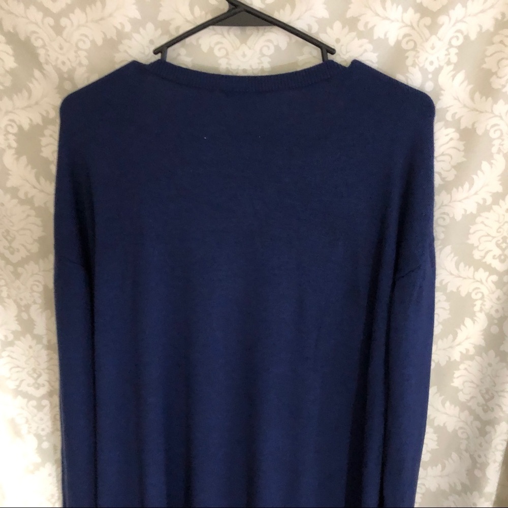 Vintage H by Halston V Neck Sweater M - Picture 5 of 7